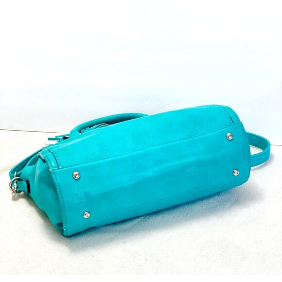 Charming Charlie Women's Handbag Turquoise Medium Shoulder Bag/Purse - Picture 6 of 16